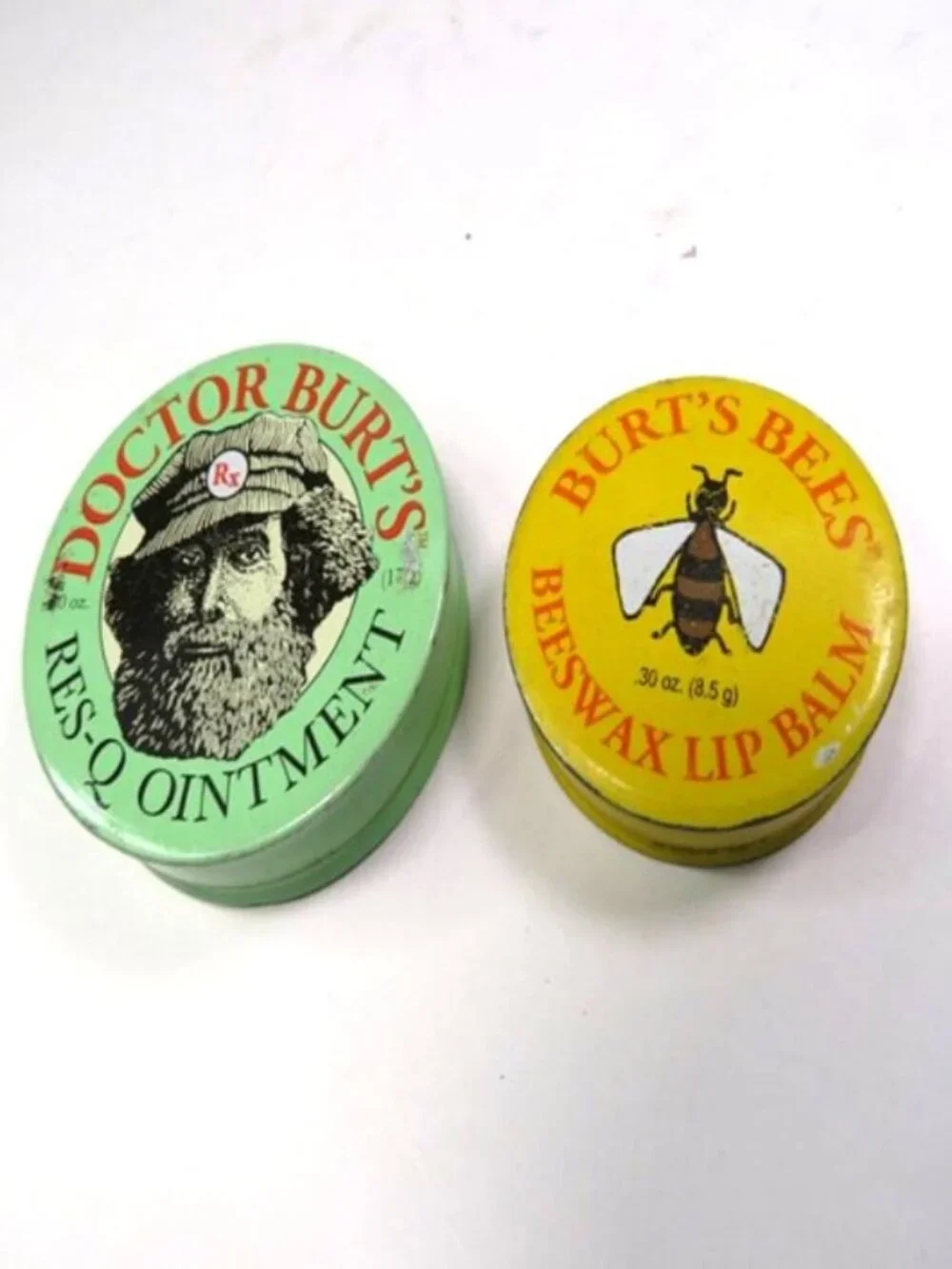 VTG General Store (6) Metal Tins Bundle Smith Bros Doral Burt’s Bees Starbucks